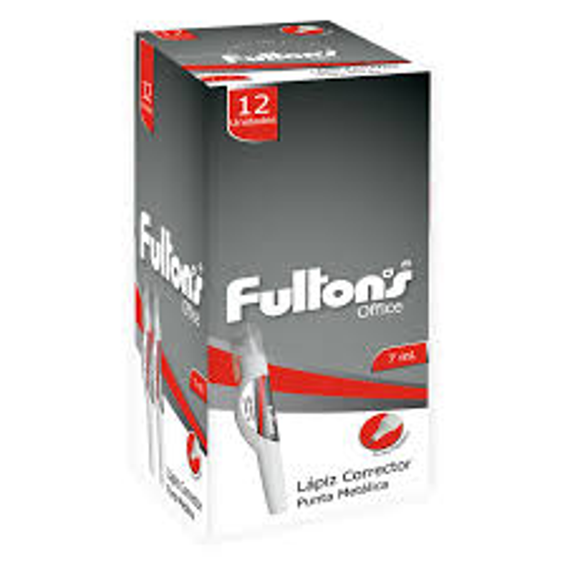 Corrector Lapiz Pta Metal 7Ml Fultons 1