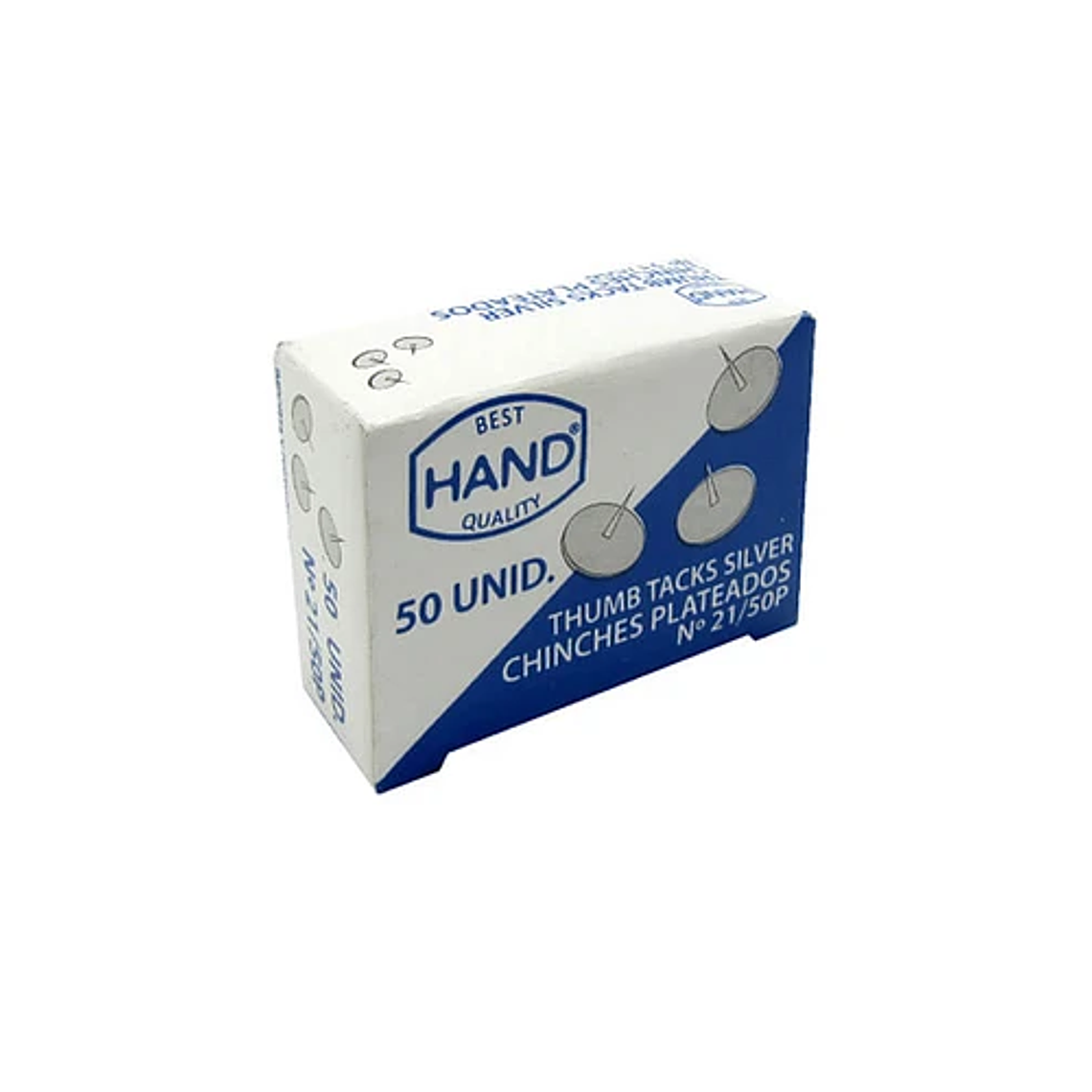 Chinches Plateados.T.Tachuela.50Uni Hand 1