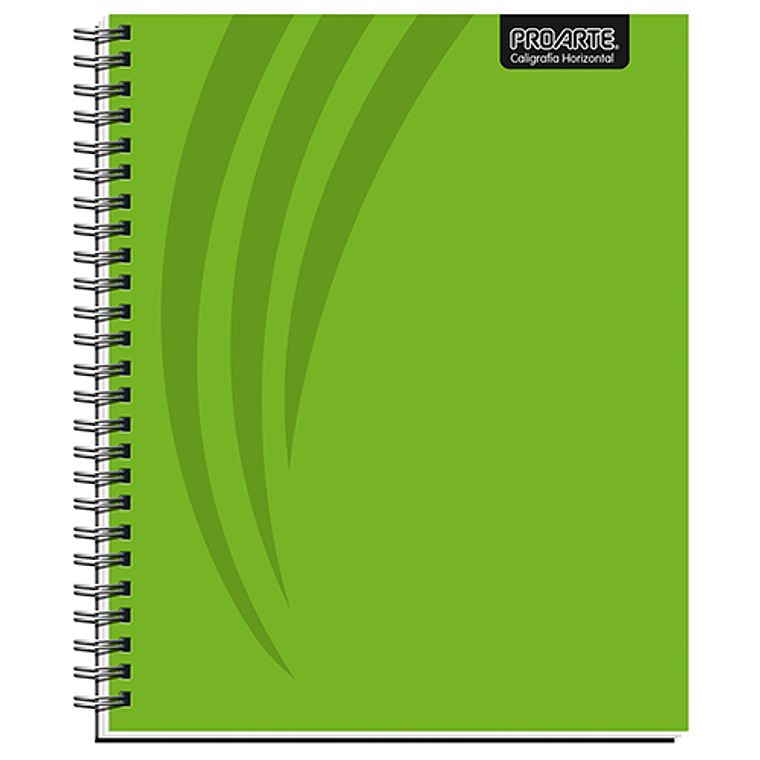 Cuaderno Caligrafía Horizontal Universitario Doble Espiral Proarte 1