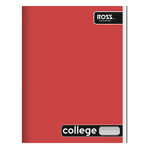 Cuaderno College Ross Liso 80 Hj Composicion