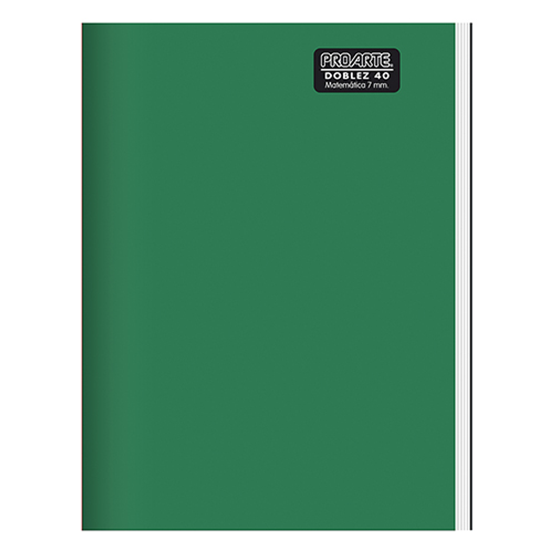 Cuaderno Doblez Proarte Liso 40 Hj 7Mm 1