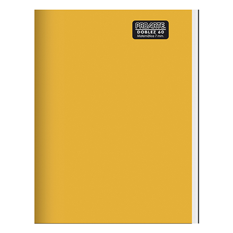 Cuaderno Doblez Proarte Liso 60 Hj 7Mm 1