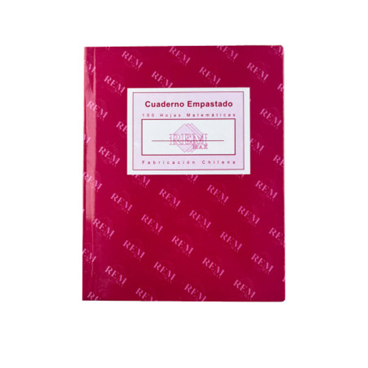 Cuaderno Empastado Matematica 100Hjs Rem 1