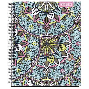 Cuaderno Universitario Proarte Ted/ Ed Mandalas 100Hj 7Mm