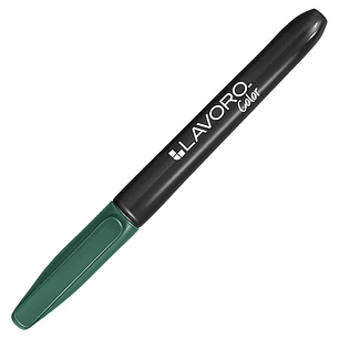 Marcador Permanente Pta Red.Verde Metal Lavoro