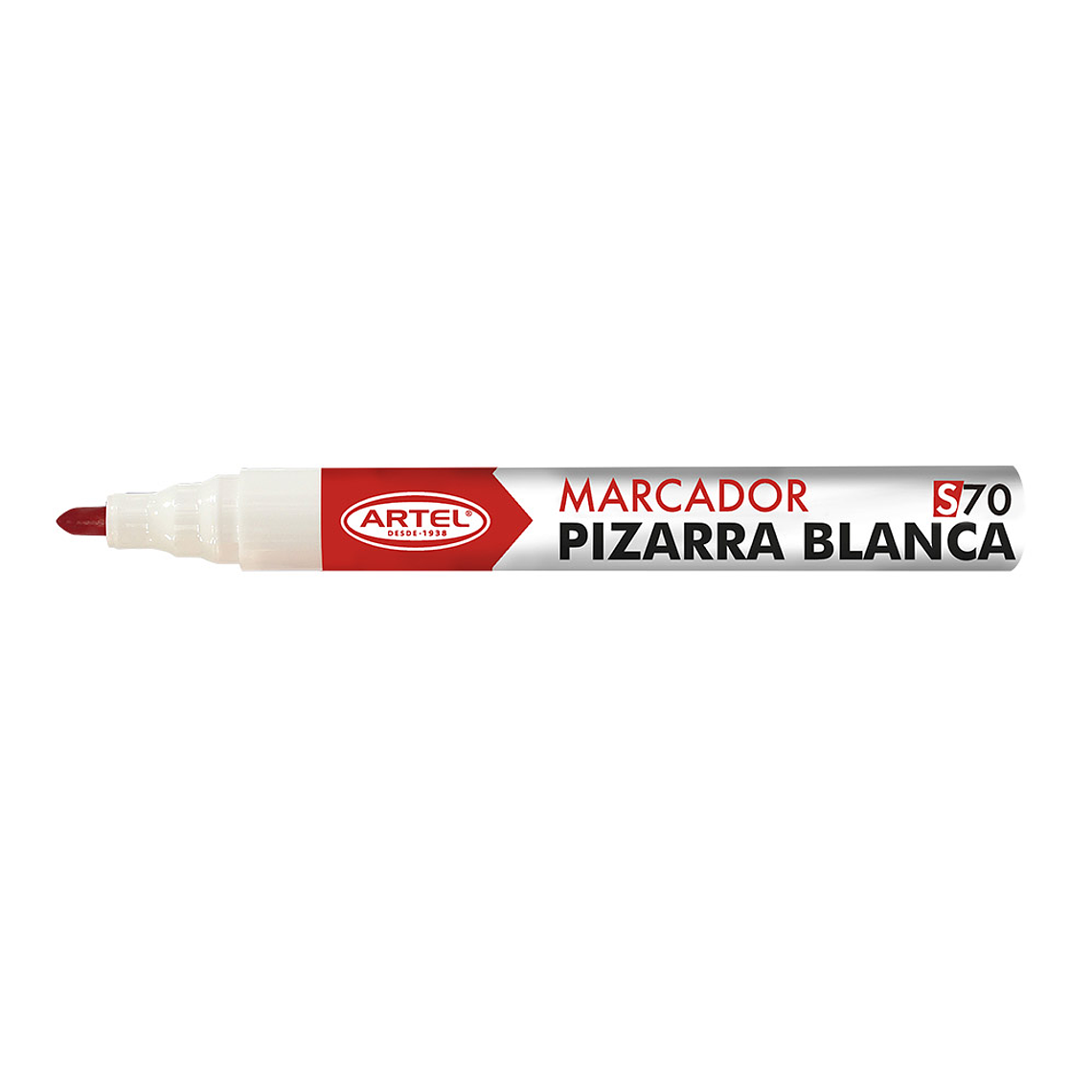 Marcador Pizarra 70 Artel P/Redond Rojo 1