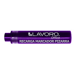 Recarga Tinta Marcador Pizarra Morado Lavoro