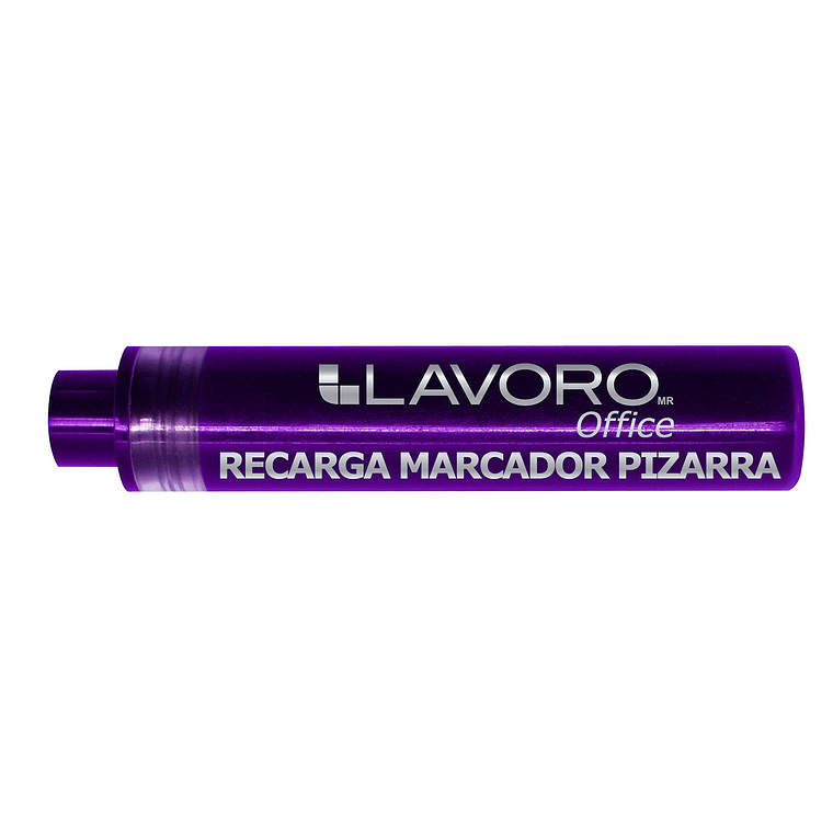Recarga Tinta Marcador Pizarra Morado Lavoro 1