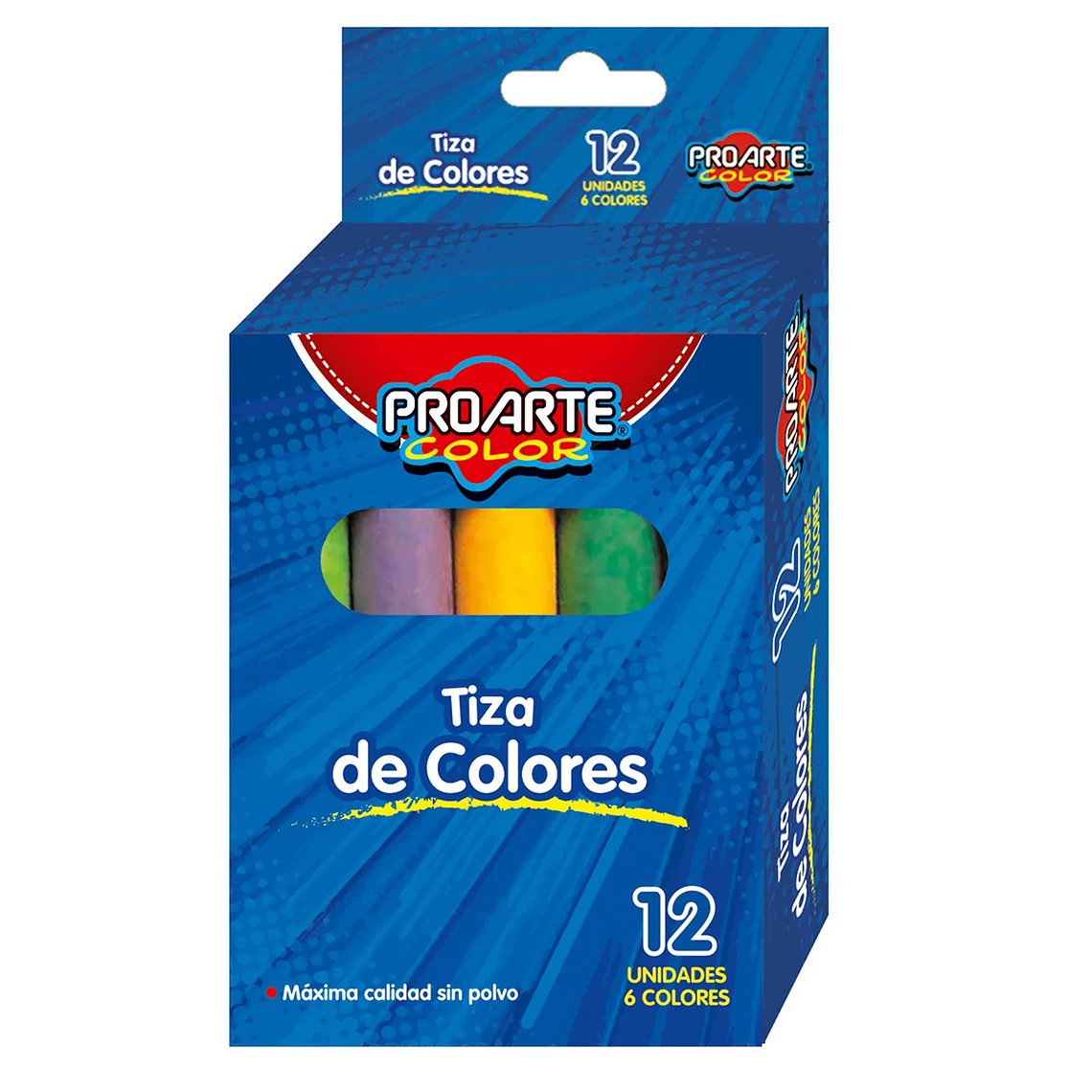 Tiza Proarte Color 12 Panes 1