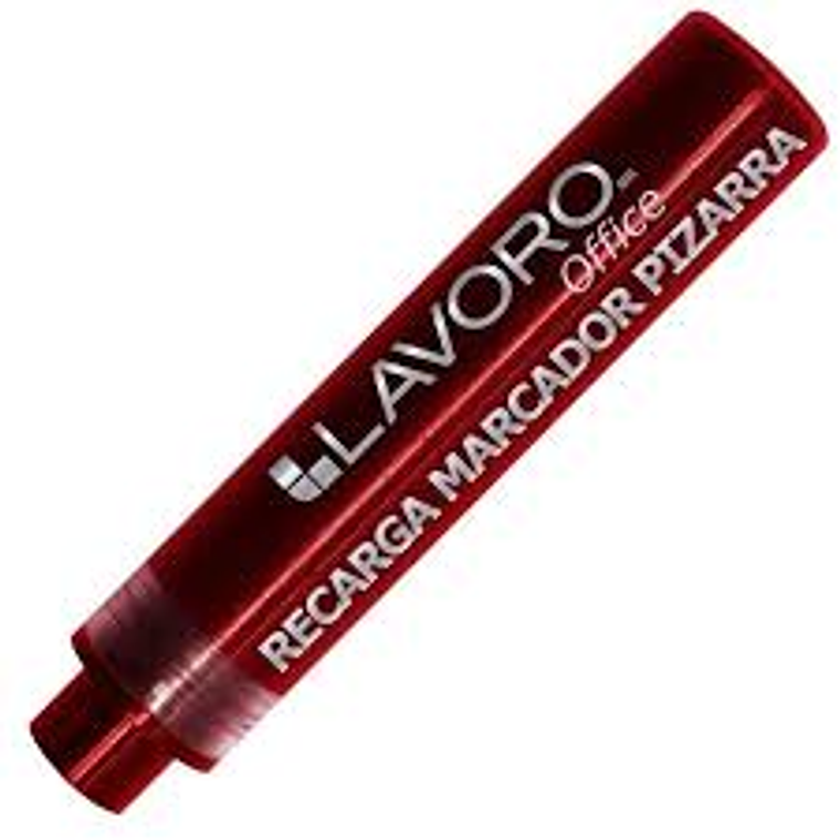 Recarga Tinta Marcador Pizarra Roja Lavoro 1