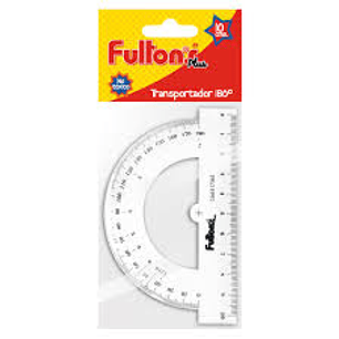 Transportador Fultons 180º 10Cm