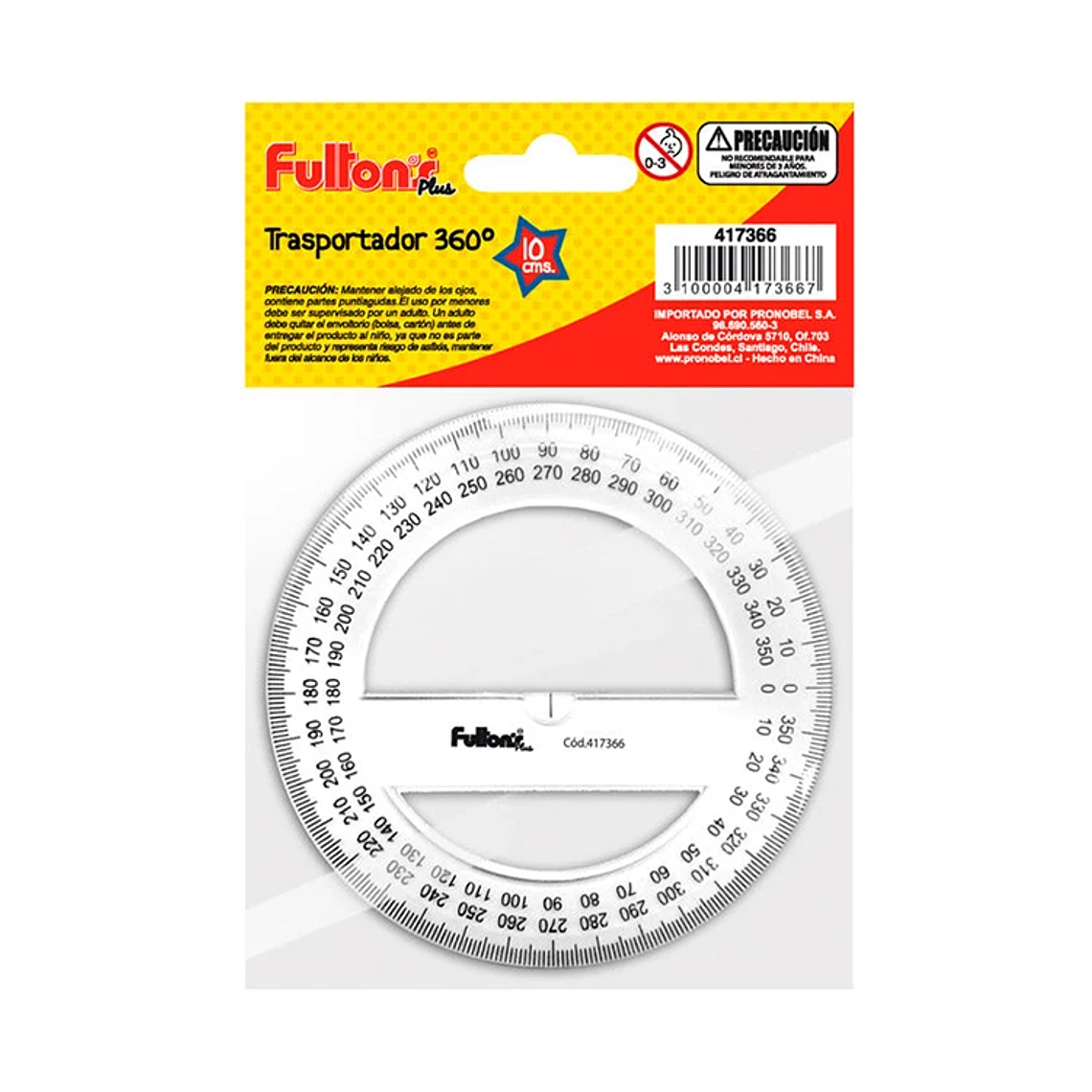 Transportador 360º 10 Cms Fultons 1