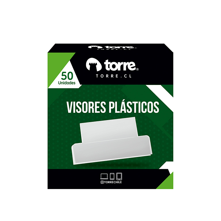 Visores Torre P/Carp Colgante 50 Uni. 1