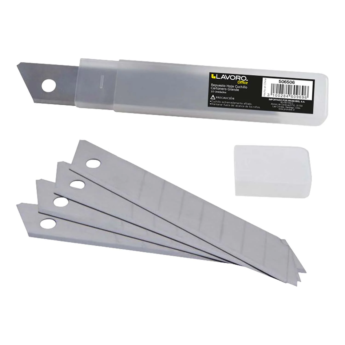 Repuesto Cuchillo Cart Gde 10 Unid Lavoro 1