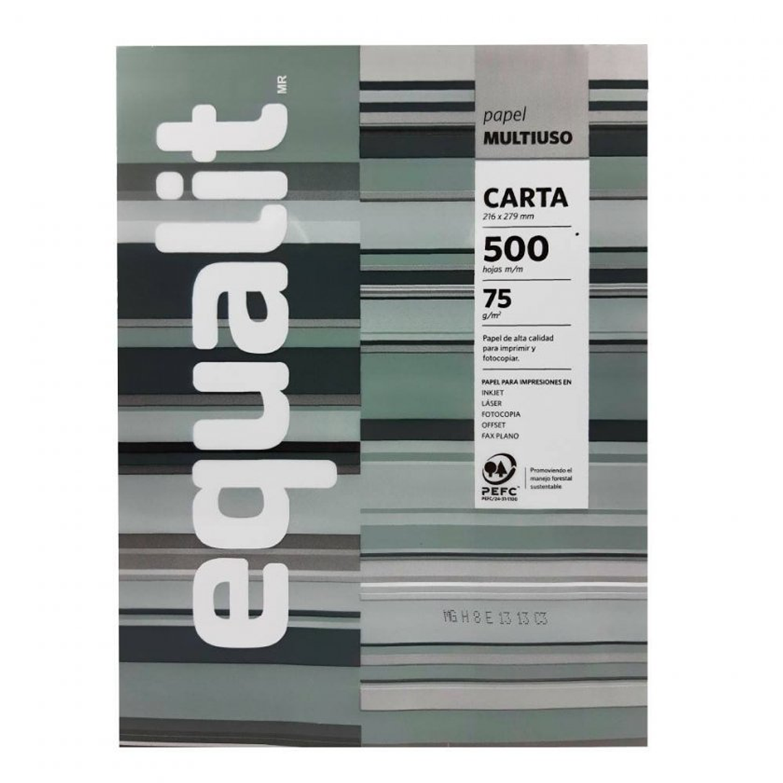 Resma Papel Tamaño Carta Equalit 1