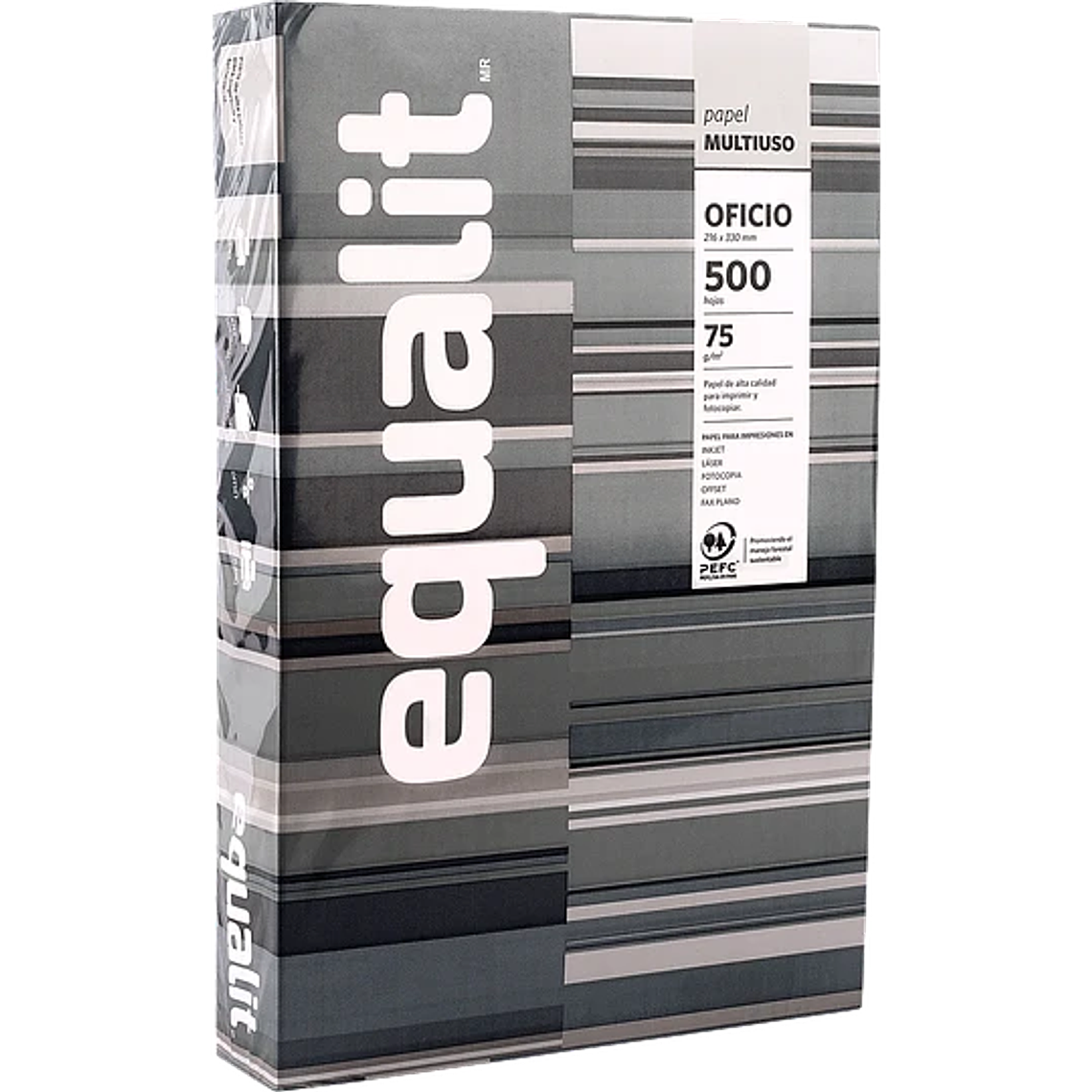 Resma Papel Tamaño Oficio Equalit 1