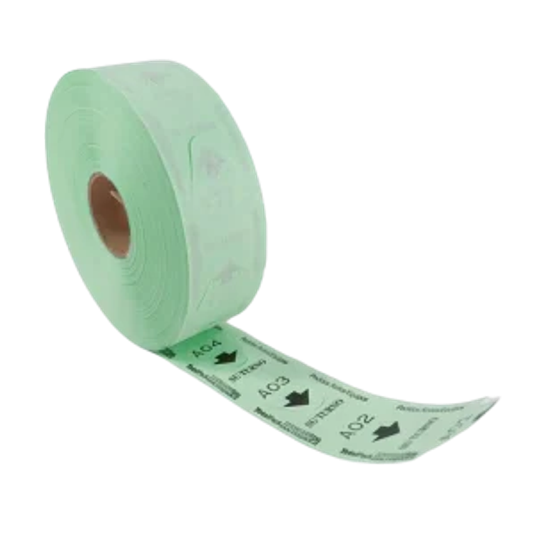 Rollo Atención Al Público Totalpack Su Turno Verde 3000 Números 1