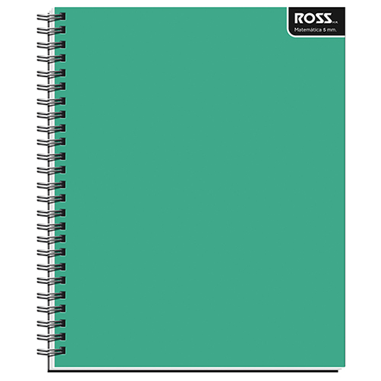 Cuaderno Universitario Ross Ts/Ed Liso 100Hj 5Mm 1