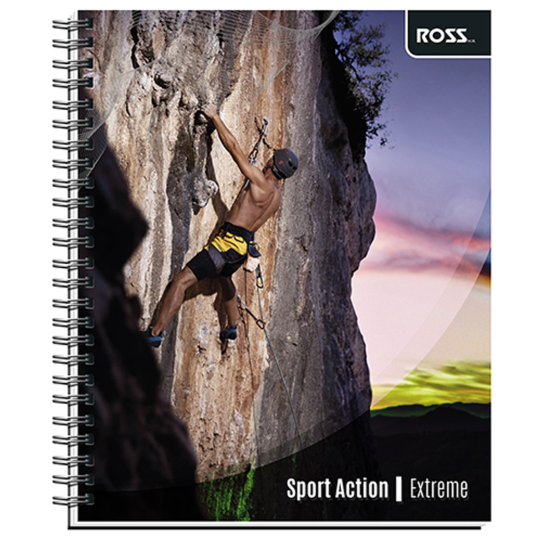 Cuaderno Universitario Ross Ts/Ed Sport Action 100Hj 7Mm 1