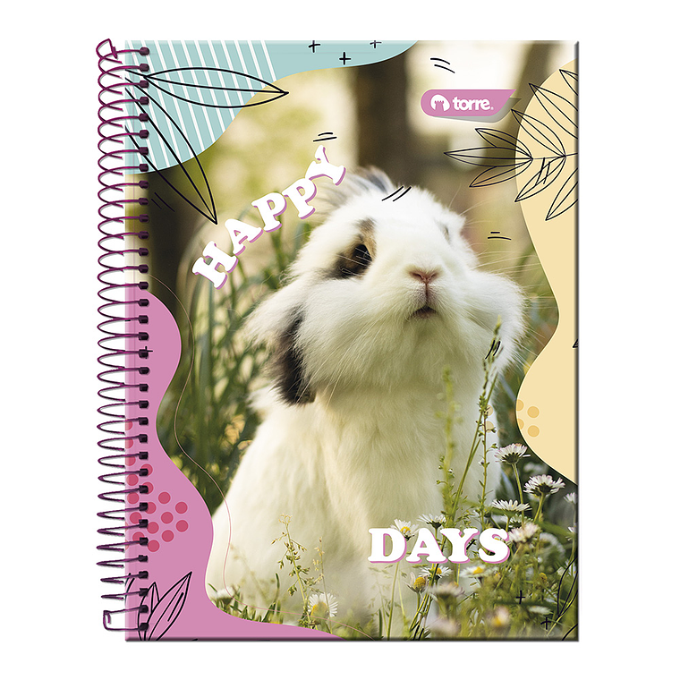 Cuaderno Universitario Torre Top Animal Pets 7Mm 150Hj 1