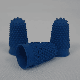 Dedo De Goma Nº 11 Azul Tegnigom Un