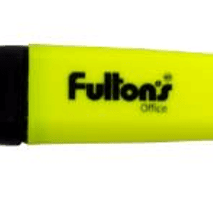 Destacador Escritorio Pta.Bisel Naranja Fultons