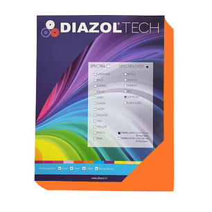 Papel Spectra Deep 80G Damasco Carta  50Hj