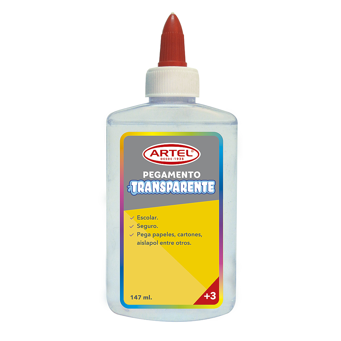 Pegamento Escolar Transparente 147Ml Artel 1