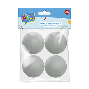 Pelota De Plumavit 5Cm 4Un Art&Craf