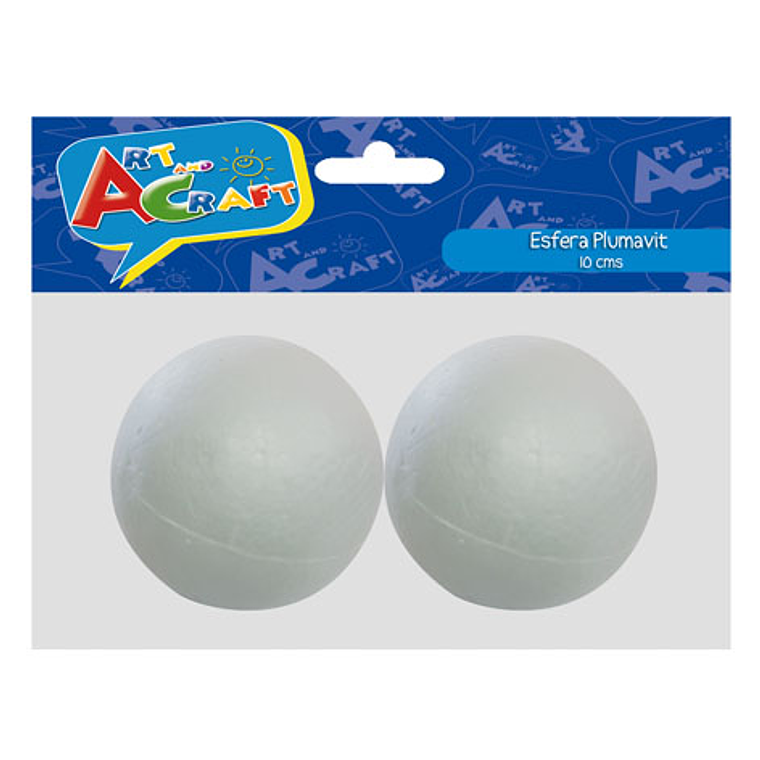 Pelota Plumavit 10 Cm 2 Uni Art & Craf 1