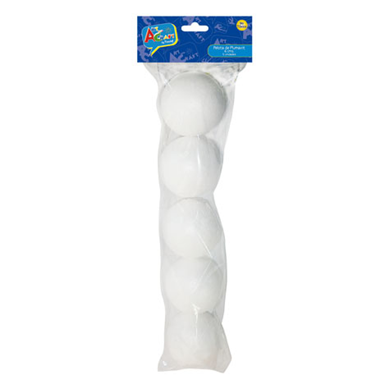 Pelota Plumavit 6 Cm 5 Uni Art & Craf 1