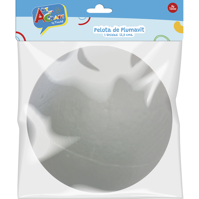 Pelota Plumavit 12.5 Cm 1 Uni Art & Craf 1