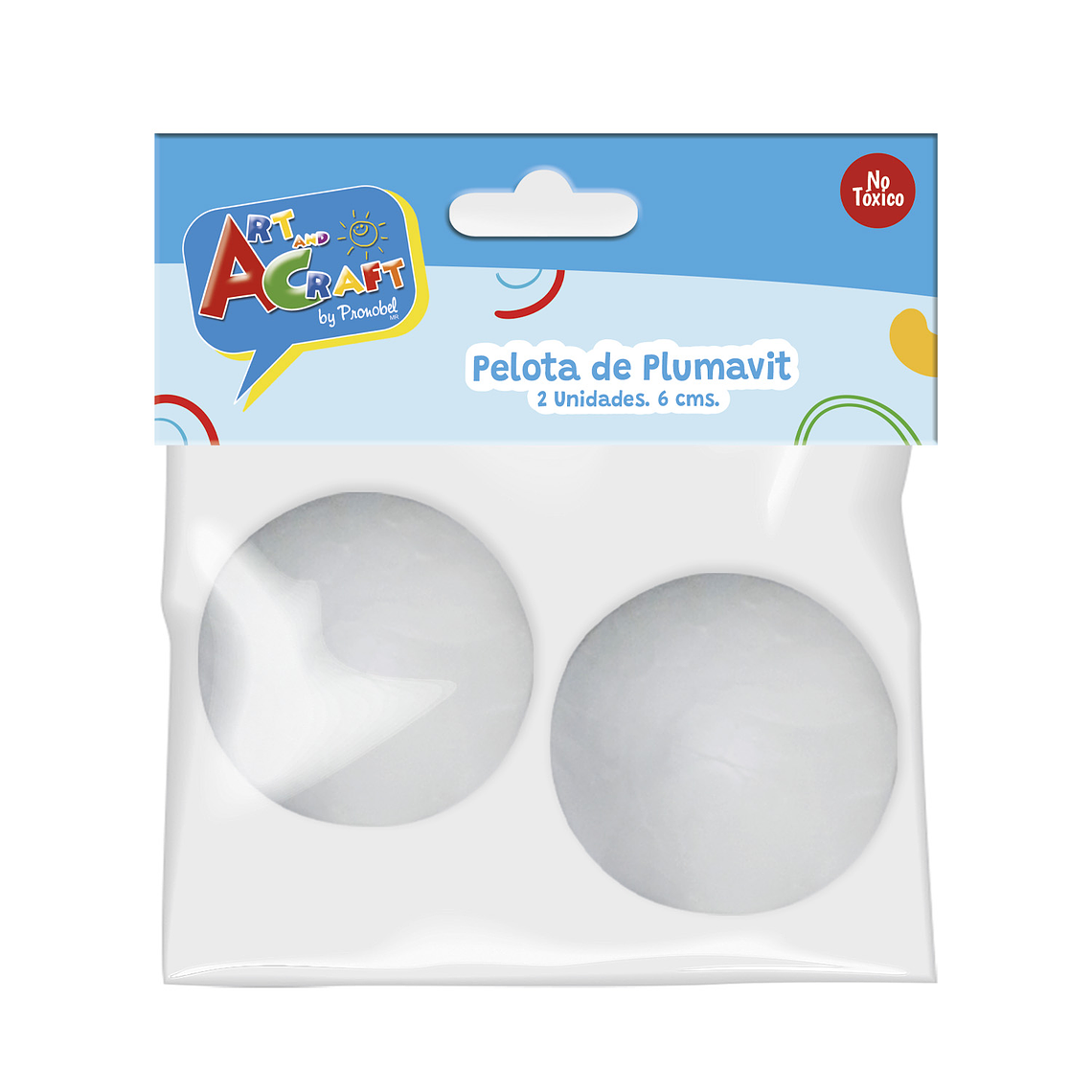 Pelota Plumavit 7 Cm 5 Uni Art & Craf 1