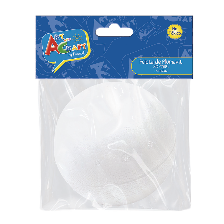 Pelota Plumavit Art&Craf 20Cm 1 Uni 1