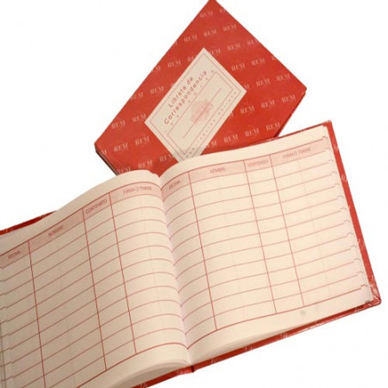 Libro Correspondencia 100Hjs Rem 1