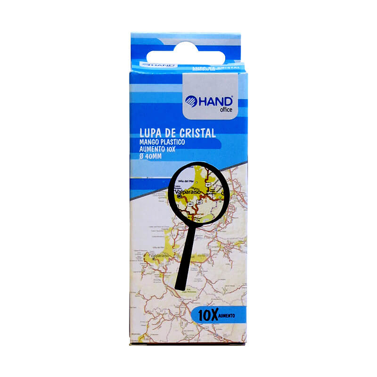 Lupa Cristal,Diam.5O Cms.,Aum.10X 'Hand' 1