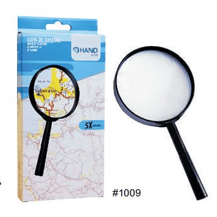 Lupa Cristal.Diam.9 Cms..Aum.5X'Hand'