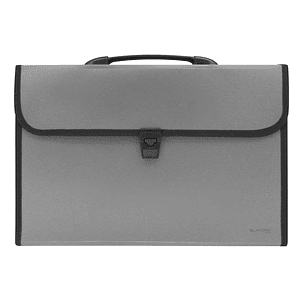 Maletin Portadocu Fuelle Of Pp 13Div Gri Lavoro