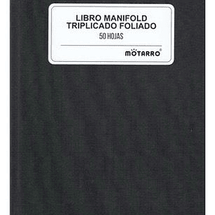 Manifold Cartone -50/2Hjs -Duplicado Rem