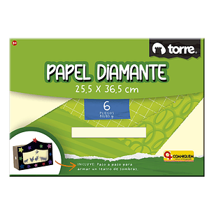 Bolson Papel Diamante Torre Imagia