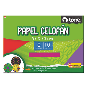 Bolson Papel Celofan Torre Imagia