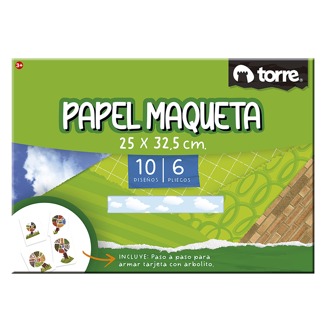 Bolson Papel Maqueta Torre Imagia 1