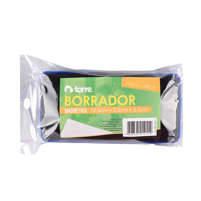 Borrador Pizarra Magnetica Colores Torre 1