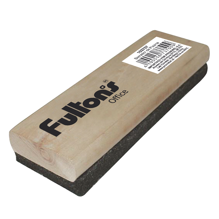 Borrador De Pizarra Madera Fultons 1