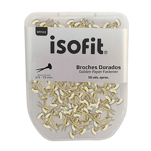 Broches Dorad Isofit-Dsg C/Plast 50Un 3/4-19Mm-