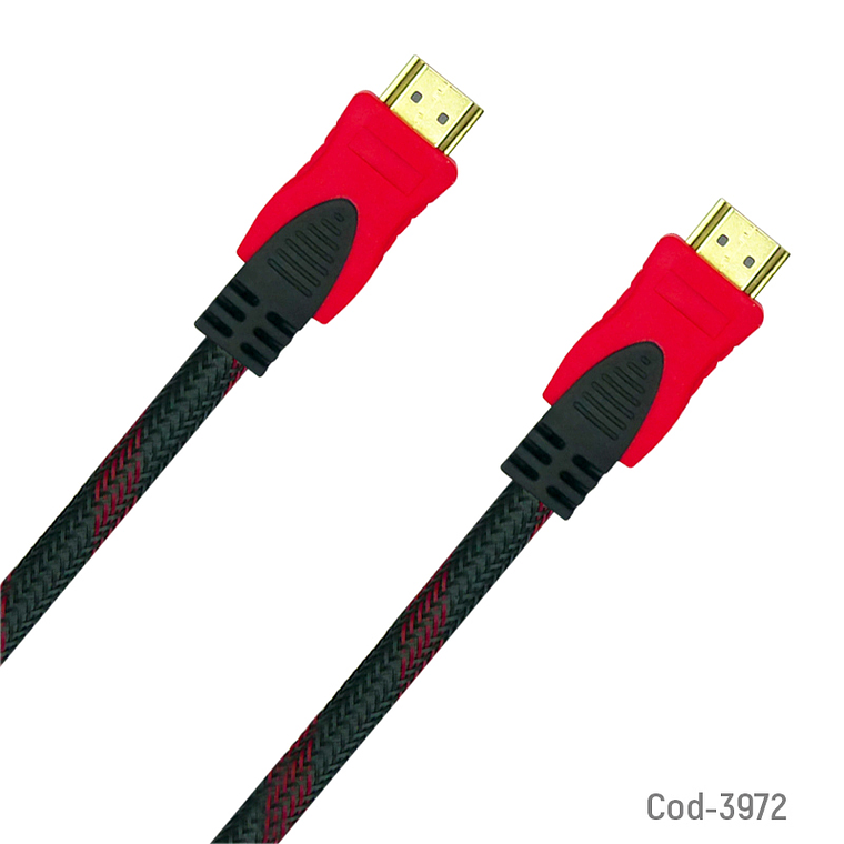 Cable Hdmi 1.5 Mts Cod. 3972 Doble Filtro Malla En Bolsa 1