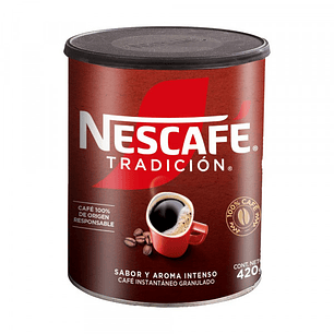 Cafe Instantaneo Nescafe Tradicion Granulado 420 G
