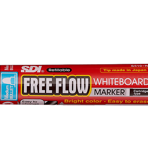 Marcador Pizarra Recargable Rojo Sdi                                            