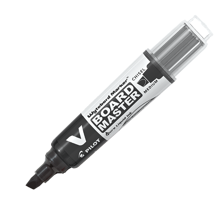Marcador Pizarra V Board Master Biselado Negro Pilot 1
