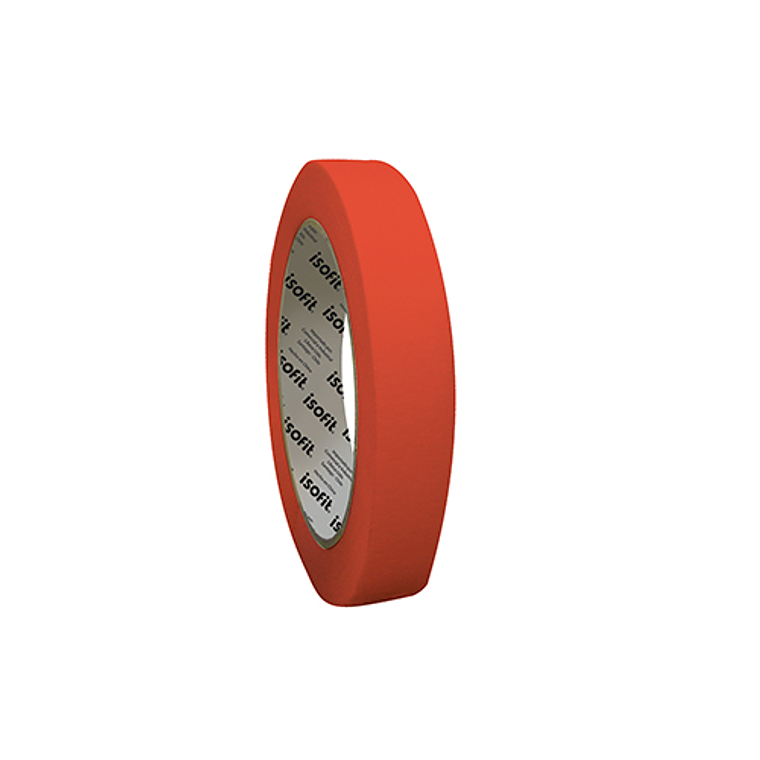 Masking Tape Isofit 18Mm X 40Mts Rojo 1